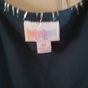 Dress teal/silver "Ana"